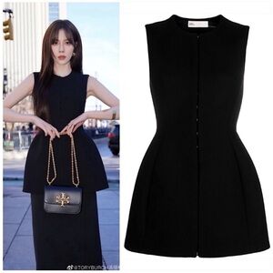 Like new Tory Burch HOOK-AND-EYE TUNIC $1,298 RUNWAY 2